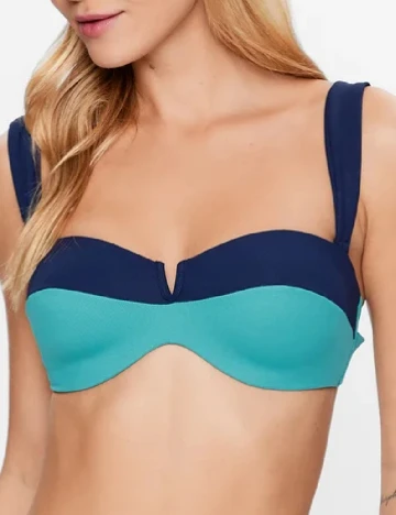 Sutien de baie Triumph, albastru