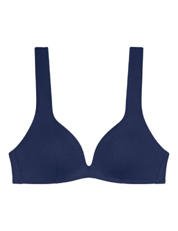 Sutien de baie Triumph, bleumarin Albastru