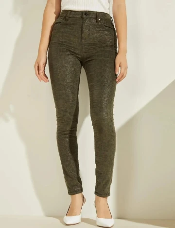 Pantaloni Guess, verde