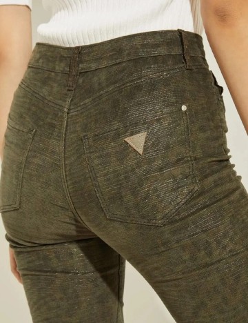 Pantaloni Guess, verde