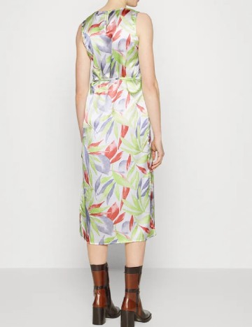 Rochie medie Vila, verde
