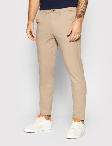 Pantaloni Selected, bej