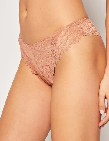 Chilot Tanga Triumph, roz pudra, L Roz