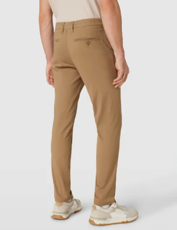 Pantaloni Selected, maro