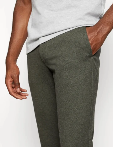 Pantaloni Only, verde inchis Verde