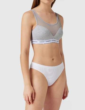 Bustiera sport Guess, gri Gri