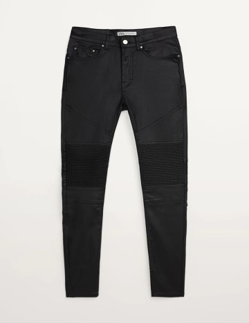 Pantaloni Zra, negru