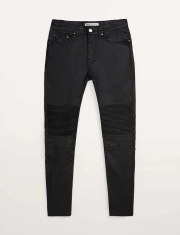 Pantaloni Zra, negru