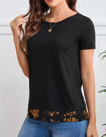 Tricou Emery Rose, negru