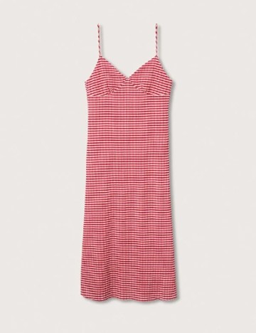 Rochie medie Mango, rosu