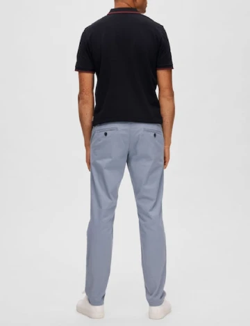 Pantaloni Selected, albastru Albastru