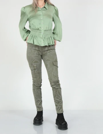 Pantaloni Guess, verde