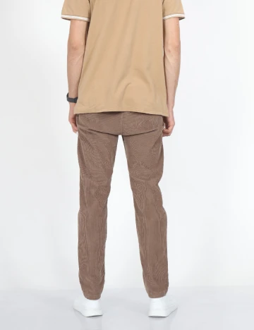 Pantaloni Guess, maro