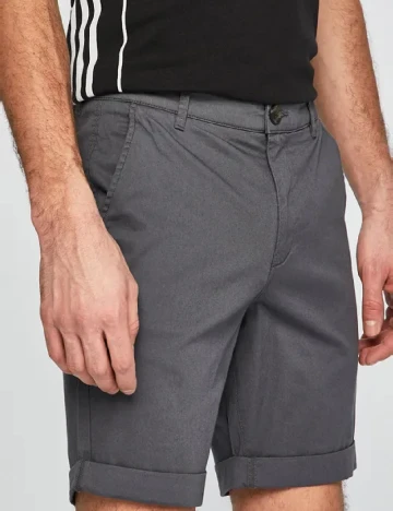 Pantaloni scurti Selected, gri Gri