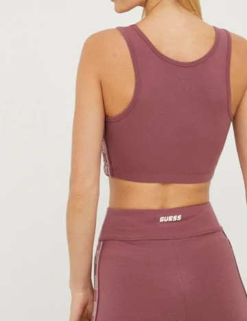 Bustiera sport Guess, mov Mov