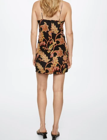 Rochie scurta Mango, negru Negru