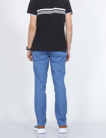Pantaloni Guess, albastru