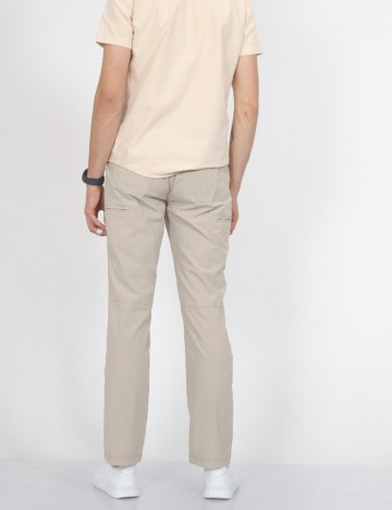 Pantaloni Guess, crem