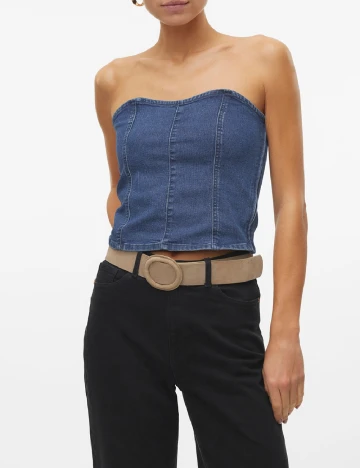 Top Vero Moda, albastru Albastru