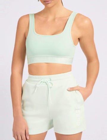 Bustiera sport Guess, verde