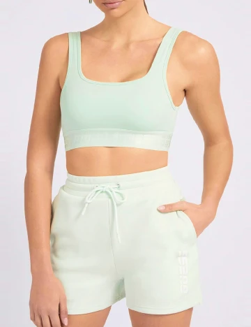 Bustiera sport Guess, verde