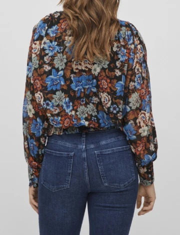 Bluza Vila, imprimeu floral Floral print