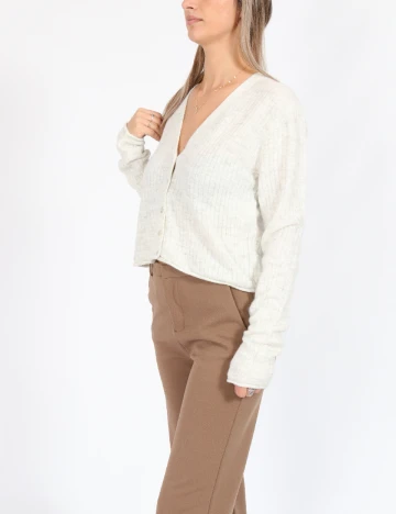 Cardigan Jacqueline de Yong, ecru