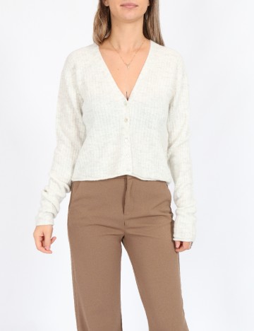 
						Cardigan Jacqueline de Yong, ecru