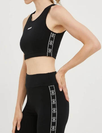 Bustiera sport Guess, negru