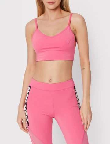 Bustiera sport Guess, roz