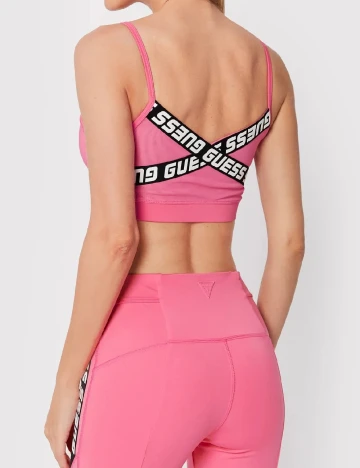 Bustiera sport Guess, roz