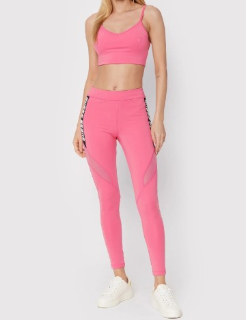Bustiera sport Guess, roz