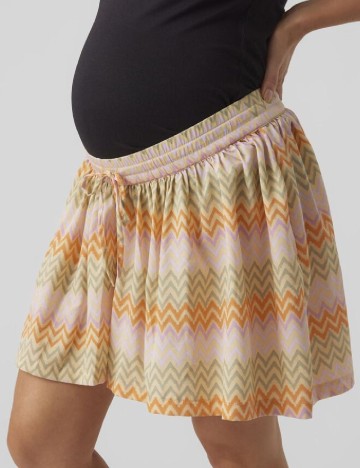 Fusta Vero Moda Maternity, mix culori
