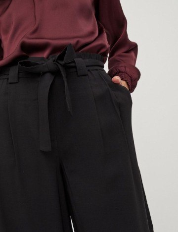 Pantaloni Vila, negru
