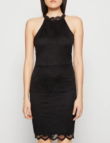 Rochie medie Vila, negru