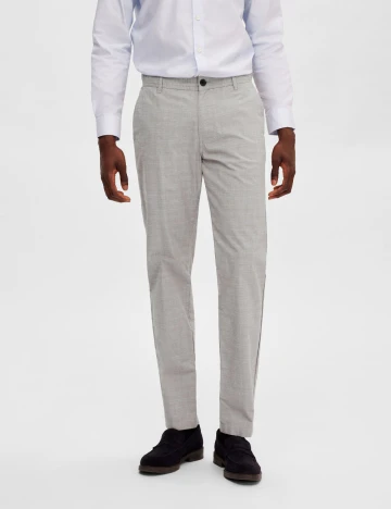 Pantaloni Selected, gri