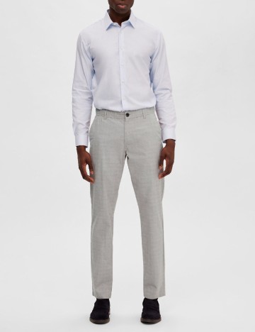 Pantaloni Selected, gri