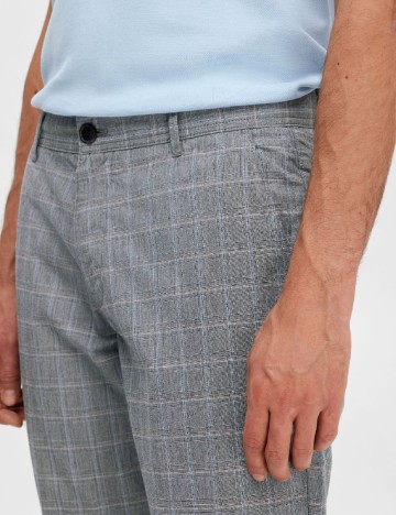 Pantaloni Selected, gri