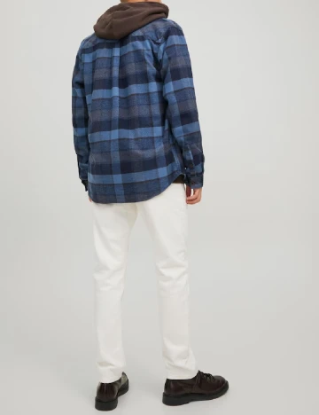 Blugi Jack&Jones, alb Alb