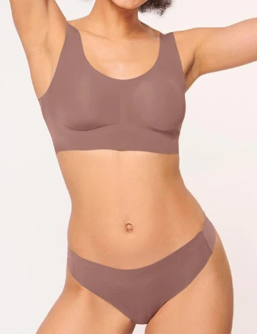 Bustiera Sloggi by Triumph, roz pudra inchis