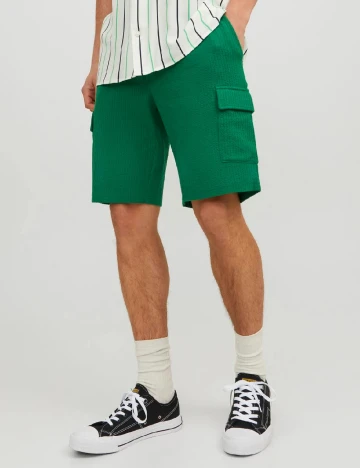 Pantaloni scurti Jack&Jones, verde Verde