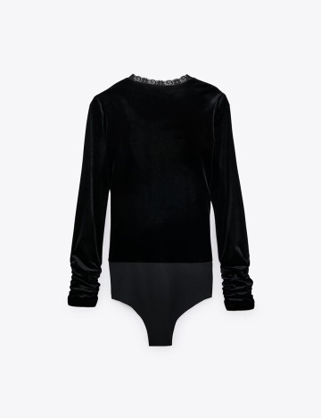 Body Zara, negru, S