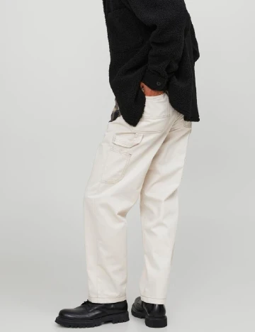 Pantaloni Jack&Jones, crem Crem