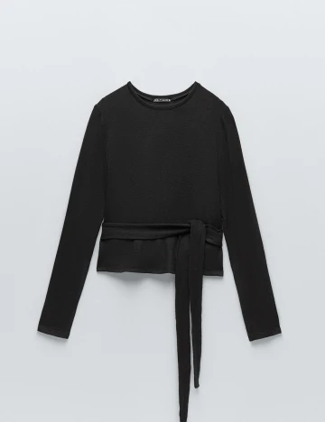 Bluza Zara, negru Negru