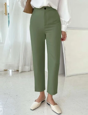 Pantaloni Dazy, verde Verde