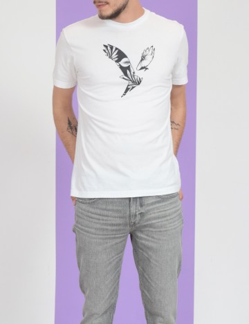 Tricou American Eagle, alb