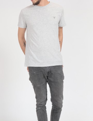 Tricou American Eagle, gri deschis