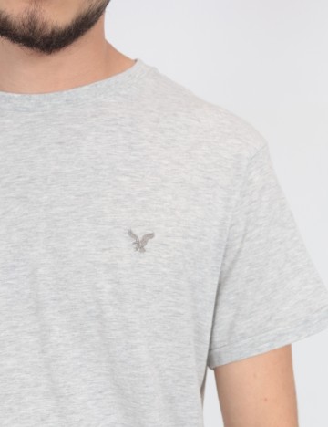 Tricou American Eagle, gri deschis