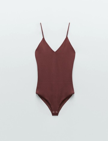 Body Zara, maro caramiziu, M