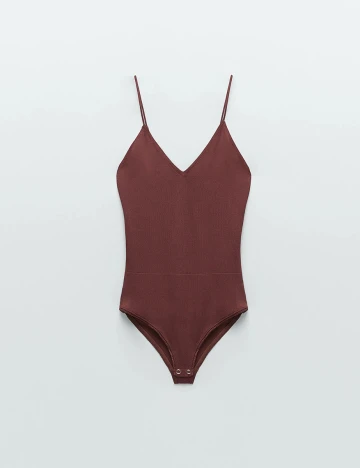 Body Zara, maro caramiziu, M